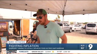 Fighting Inflation: Shoppers turning to local food