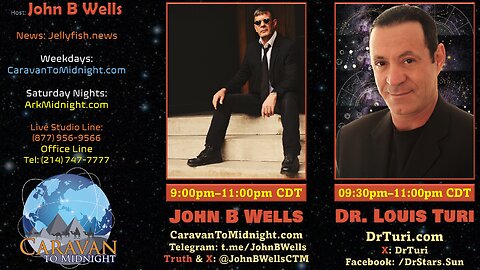 UFOs, Dragons & Galactic Riddles - John B Wells LIVE