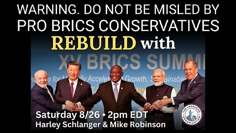 BRICS A Great Debate, a False Narrative & Monumental Misunderstanding. Beware of Pro BRICS Narrative