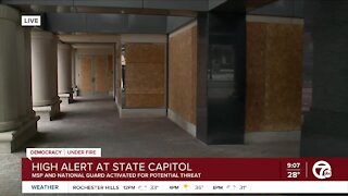 High Alert at State Capitol
