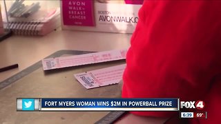 Fort Myers woman wins Powerball prize