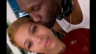 Lamar Odom and Sabrina Parr celebrate one-year engagement anniversary after break up
