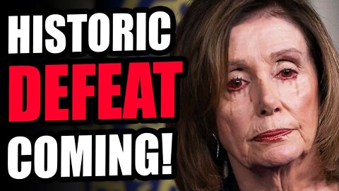 TOTAL WIPE OUT! Nancy Pelosi's House Democrats Are Bracing For HISTORIC Defeat In 2022 After This...