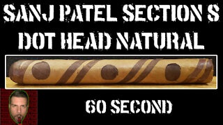 60 SECOND CIGAR REVIEW - Section 8 Dot Head Natural - Should I Smoke This