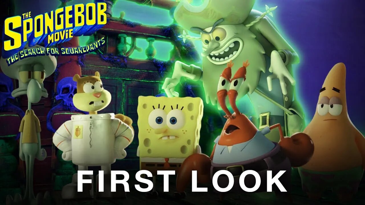 The SpongeBob Movie 4 Search for SquarePants (2025) FIRST LOOK
