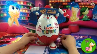 Opening Big Kinder Surprise Egg - Surprise toys