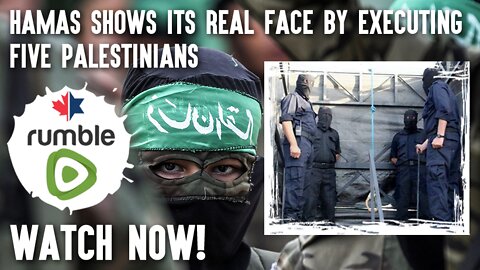 Hamas Shows Its Real Face By Executing Five Palestinians