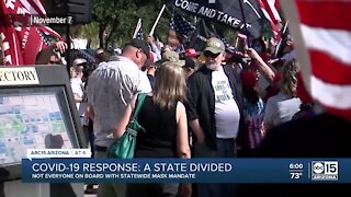 Arizonans appear divided on Governor Ducey’s COVID-19 response