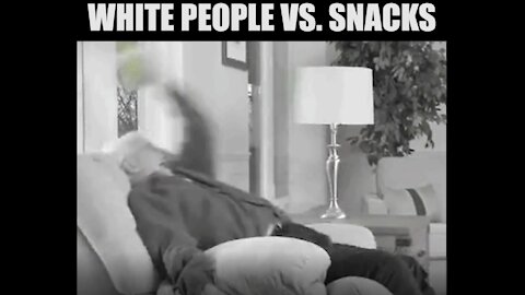 White people vs snacks
