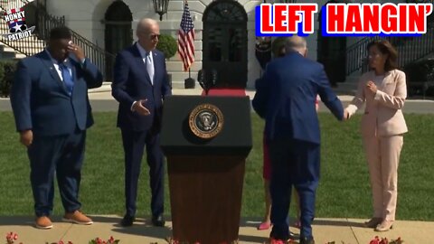 Joe Biden Forgets Shaking Schumer's Hand, Tries Again Seconds Later