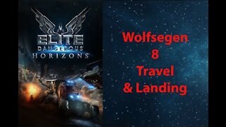 Elite Dangerous: Permit - Wolfsegen - 8 - Travel & Landing - [00140]
