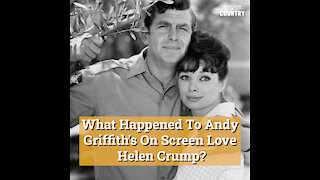 What Happened To Andy Griffith's On Screen Love Helen Crump?