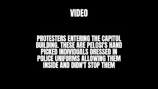 Protestors Entering The Capitol Building