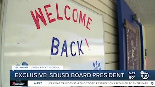 SD Unified Board President talks to ABC 10News