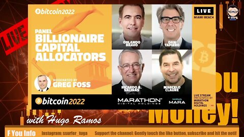 F You Money! | Bitcoin 2022 Miami - Greg Foss - Billionaire Capital Allocators