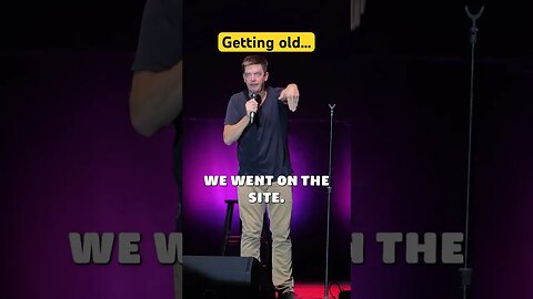Starting to realize we may need the kids help… #gettingold #jimbreuer #standupcomedy