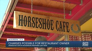 Possible charges for Wickenburg restaurant owner