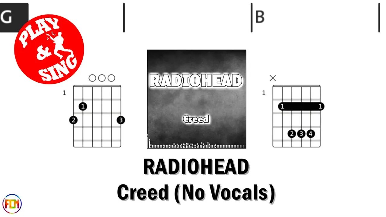 radiohead guitar chords