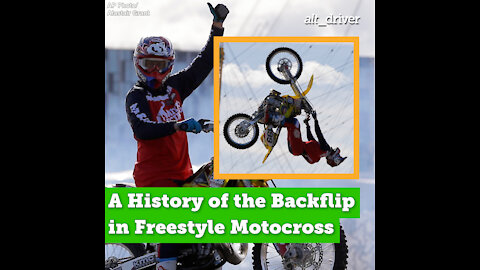 A History of the Backflip in Freestyle Motocross
