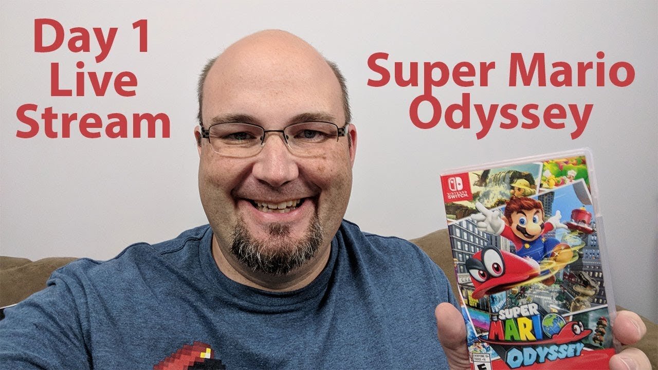 Super Mario Odyssey Live Stream! Opening Levels