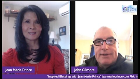 Guest John Gilmore on "Inspired Blessings with Jean Marie Prince.