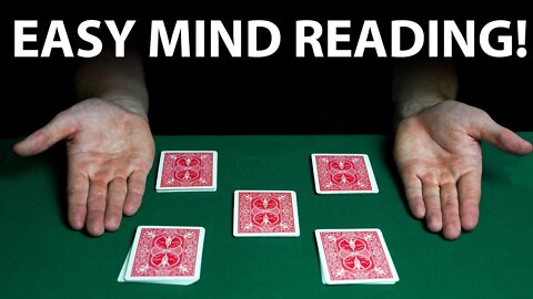 Read FIVE MINDS at Once | Easy Card Trick Revealed