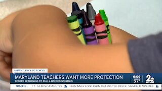Maryland teachers want more protection