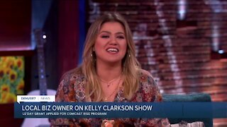 Local business owner on Kelly Clarkson Show