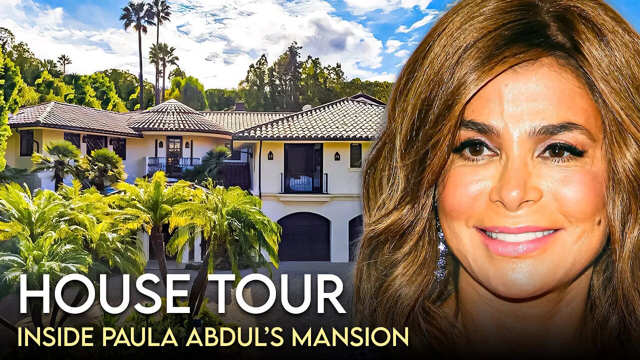 Paula Abdul | House Tour | $7 Million Sherman Oaks Mansion & More
