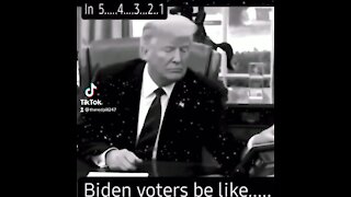 Biden Voters Be Like…