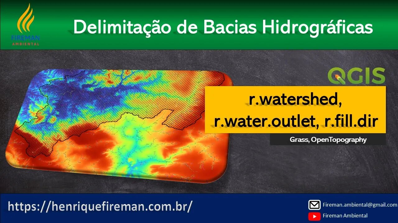 Delimitação De Bacias Hidrográficas 