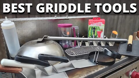 Best Griddle Accessories to Use AND Avoid! - 20 Griddle Tools Reviewed