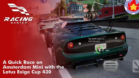 A Quick Race on Amsterdam Mini with the Lotus Exige Cup 430 | Racing Master