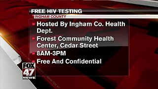 Free testing offered on 'National HIV Testing Day'