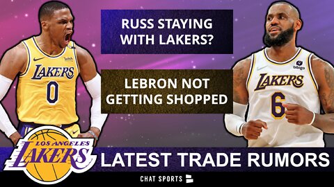 Russell Westbrook STAYING? Lakers Trade Rumors On Russ & LeBron James