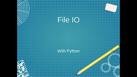 File IO with Python