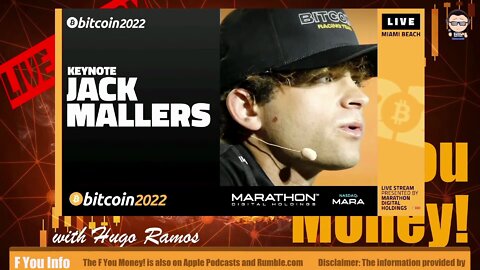 F You Money! | Bitcoin 2022 Miami - Jack Mallers Keynote
