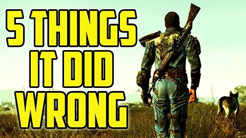 5 Things Fallout 3 Did Wrong
