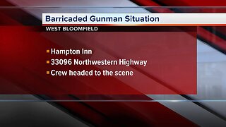 Barricaded gunman situation in West Bloomfield