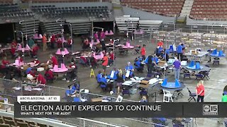 Election audit expected to continue Monday morning