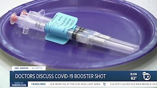 Doctors discuss Covid-19 booster shot