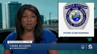 West Palm Beach police warn about phone scam
