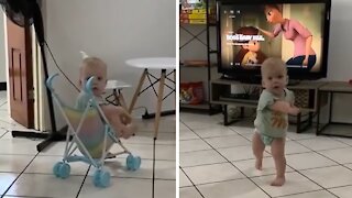 Dancing Baby Loses It When Favorite Song Is Played