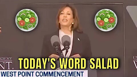 TODAY'S KAMALA HARRIS WORD SALAD 🥗 - “You see what can be UNBURDENED by what has been"
