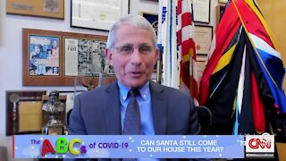 Fauci reassures children, says he personally vaccinated Santa Claus