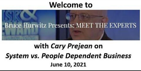 Bruce Hurwitz Meet the Experts with Cary Prejean