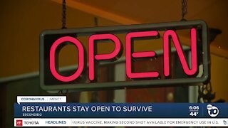 Some restaurants defy shutdown order