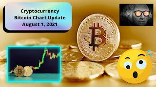 Cryptocurrency Bitcoin Chart Update August 1, 2021