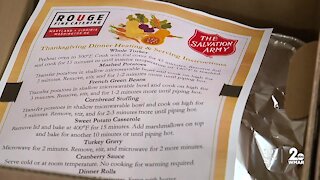 Salvation Army delivers Thanksgiving meals