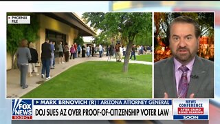 Arizona AG Slams DOJ Over Lawsuit To Block Proof-Of-Citizenship Voter Law